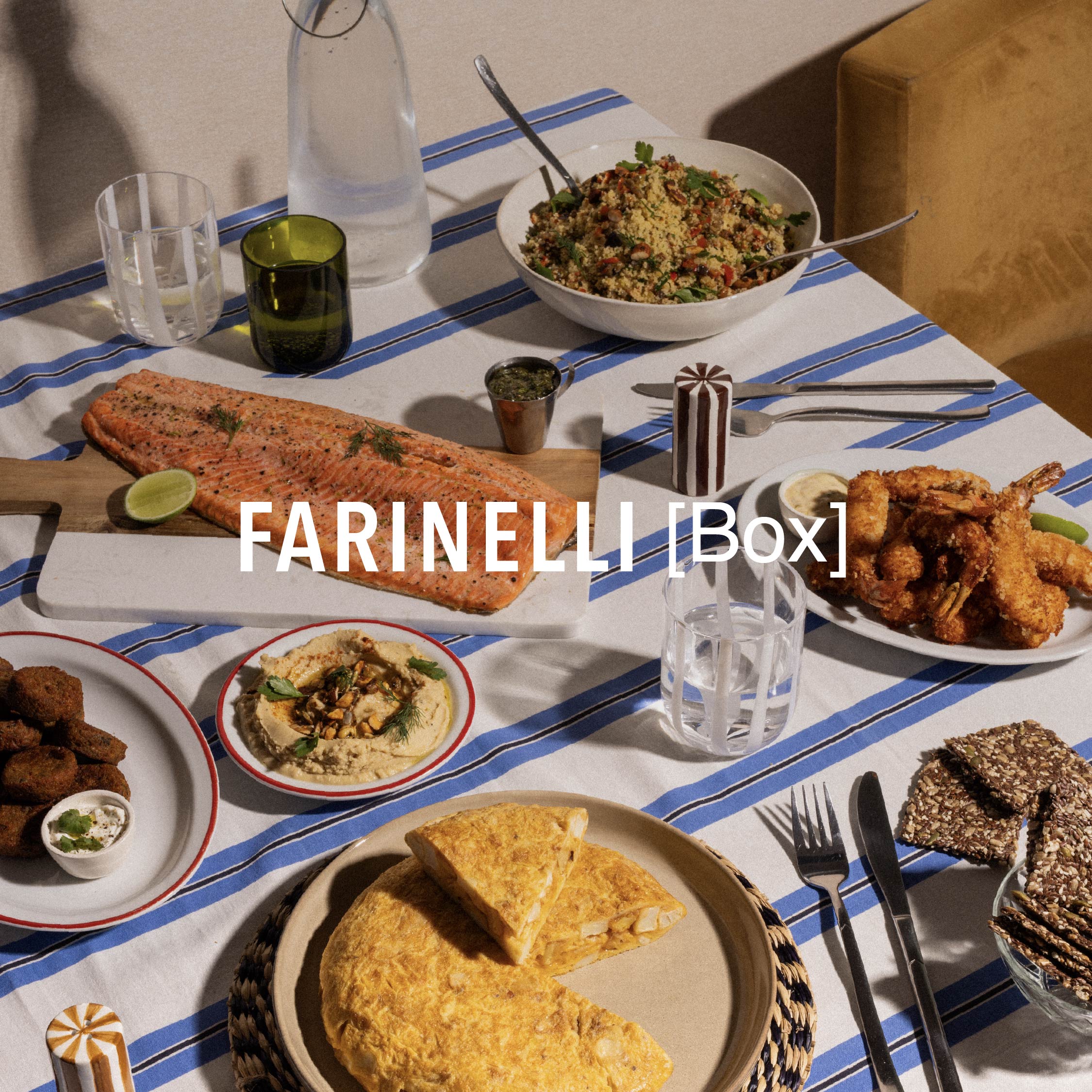 Farinelli Box - Vos ponés la mesa, nosotros el banquete