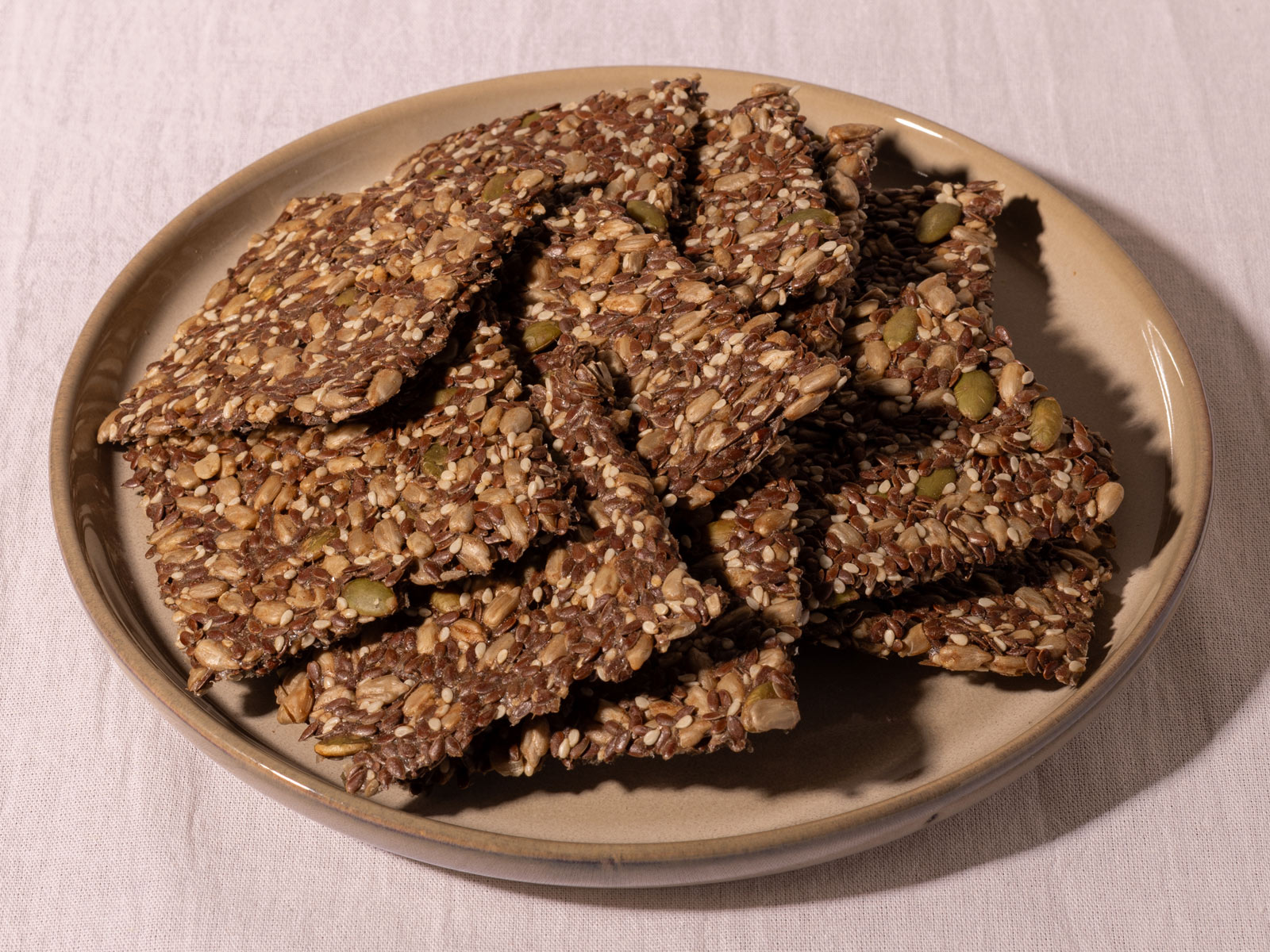Crackers de semillas
